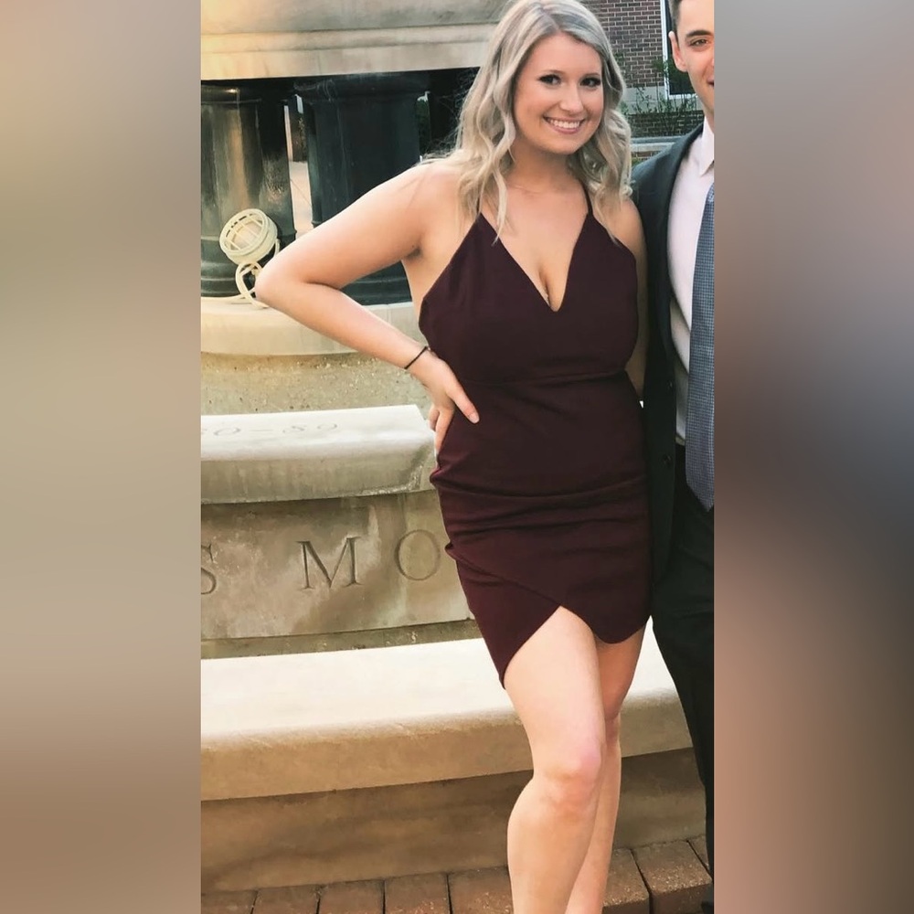 Akira Plum Dress